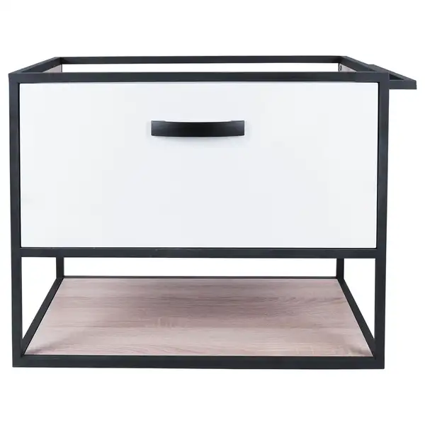 Тумба подвесная Qtap Taurus 600х580х437 White/Whitish oak QT2474TPT603WWO Тумба подвесная Qtap Taurus 600х580х437 White/Whitish oak QT2474TPT603WWO