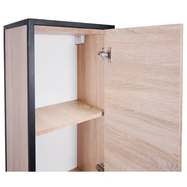 Пенал подвесной Qtap Taurus 350х1450х300 Whitish oak с корзиной для белья QT2476PP1451KRWO Пенал подвесной Qtap Taurus 350х1450х300 Whitish oak с корзиной для белья QT2476PP1451KRWO