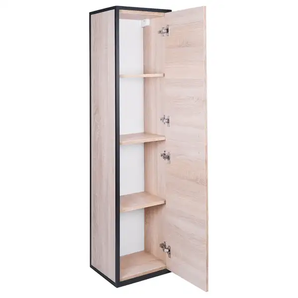 Пенал подвесной Qtap Taurus 350х1450х300 Whitish oak QT2476PP1451RWO Пенал подвесной Qtap Taurus 350х1450х300 Whitish oak QT2476PP1451RWO