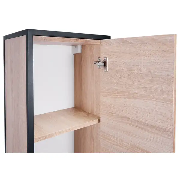 Пенал подвесной Qtap Taurus 350х1450х300 Whitish oak QT2476PP1451RWO Пенал подвесной Qtap Taurus 350х1450х300 Whitish oak QT2476PP1451RWO