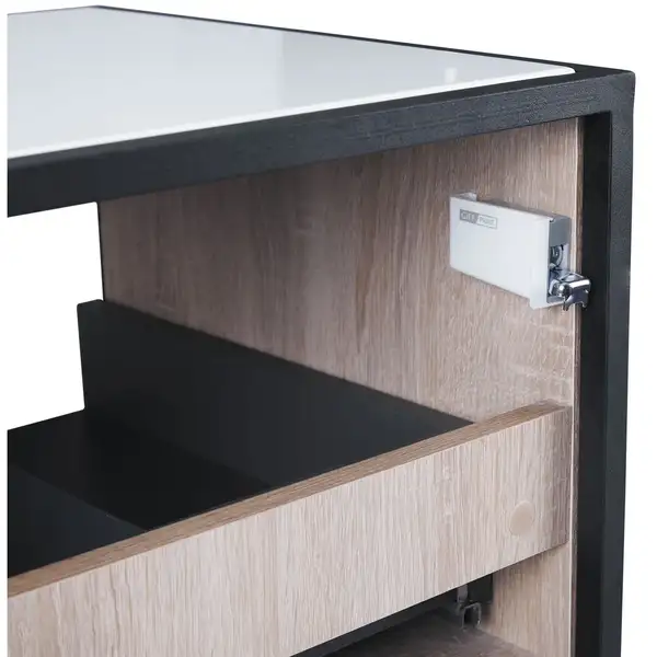 Тумба подвесная Qtap Taurus 700х476х469 White/Whitish oak со столешницей QT2479TPT703WWO Тумба подвесная Qtap Taurus 700х476х469 White/Whitish oak со столешницей QT2479TPT703WWO