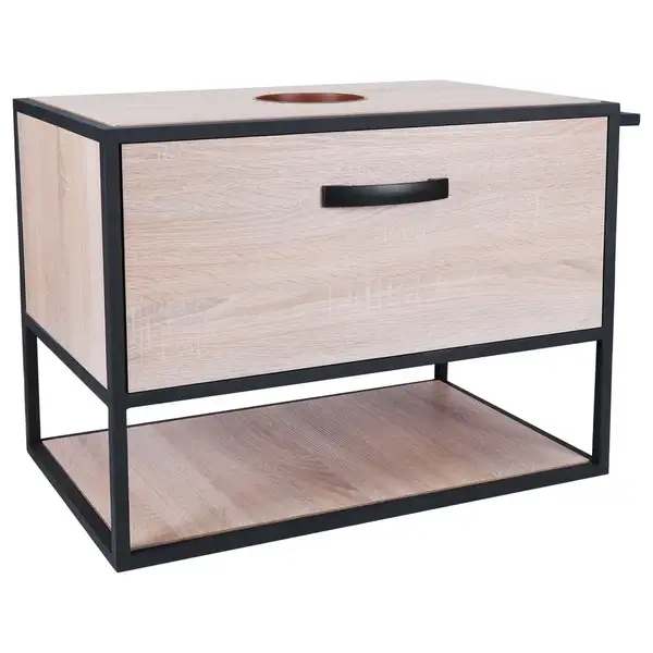 Тумба подвесная Qtap Taurus 800х476х469 Whitish oak со столешницей QT2479TPT803WO Тумба подвесная Qtap Taurus 800х476х469 Whitish oak со столешницей QT2479TPT803WO