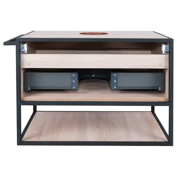 Тумба подвесная Qtap Taurus 800х476х469 Whitish oak со столешницей QT2479TPT803WO Тумба подвесная Qtap Taurus 800х476х469 Whitish oak со столешницей QT2479TPT803WO