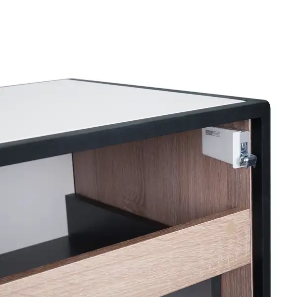 Тумба подвесная Qtap Taurus 800х476х469 White/Whitish oak со столешницей QT2479TPT803WWO Тумба подвесная Qtap Taurus 800х476х469 White/Whitish oak со столешницей QT2479TPT803WWO
