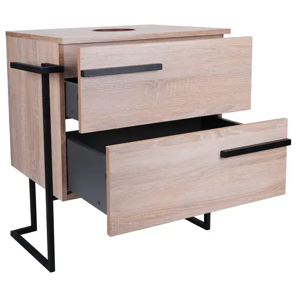 Тумба напольная Qtap Taurus 600х616х437 Whitish oak со столешницей QT2480TNT603WO Тумба напольная Qtap Taurus 600х616х437 Whitish oak со столешницей QT2480TNT603WO