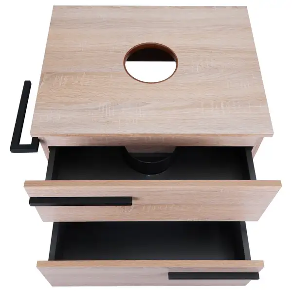 Тумба напольная Qtap Taurus 600х616х437 Whitish oak со столешницей QT2480TNT603WO Тумба напольная Qtap Taurus 600х616х437 Whitish oak со столешницей QT2480TNT603WO
