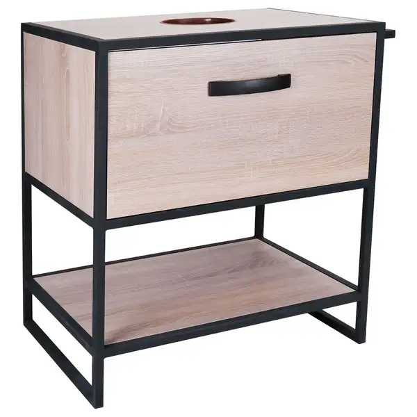 Тумба напольная Qtap Taurus 600х616х469 Whitish oak со столешницей QT2480TNT63WO Тумба напольная Qtap Taurus 600х616х469 Whitish oak со столешницей QT2480TNT63WO