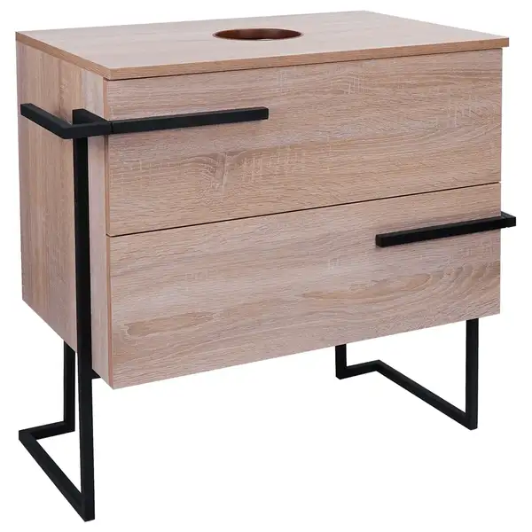 Тумба напольная Qtap Taurus 700х616х437 Whitish oak со столешницей QT2480TNT703WO Тумба напольная Qtap Taurus 700х616х437 Whitish oak со столешницей QT2480TNT703WO