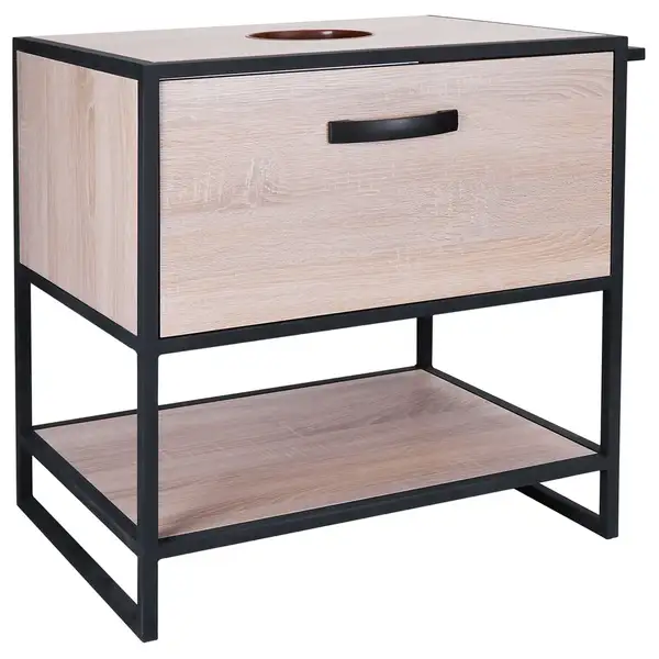 Тумба напольная Qtap Taurus 700х616х469 Whitish oak со столешницей QT2480TNT73WO Тумба напольная Qtap Taurus 700х616х469 Whitish oak со столешницей QT2480TNT73WO