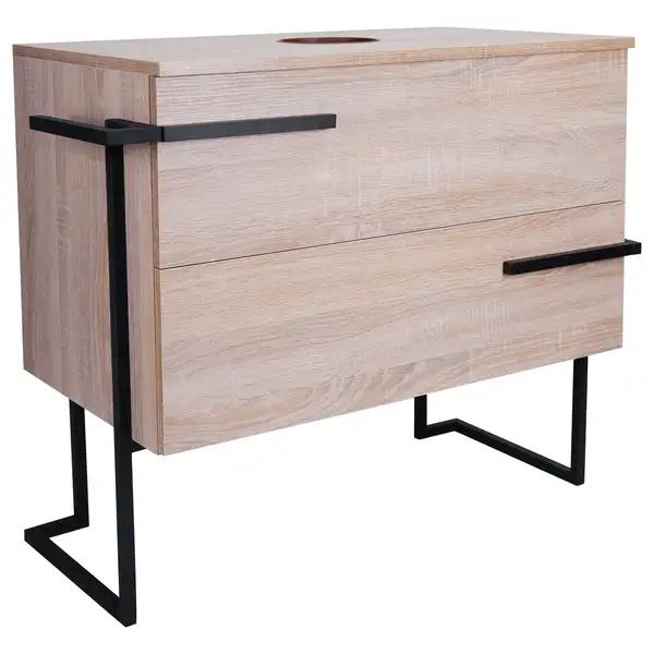 Тумба напольная Qtap Taurus 800х616х437 Whitish oak со столешницей QT2480TNT803WO Тумба напольная Qtap Taurus 800х616х437 Whitish oak со столешницей QT2480TNT803WO
