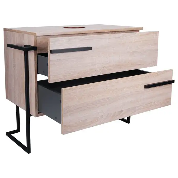 Тумба напольная Qtap Taurus 800х616х437 Whitish oak со столешницей QT2480TNT803WO Тумба напольная Qtap Taurus 800х616х437 Whitish oak со столешницей QT2480TNT803WO