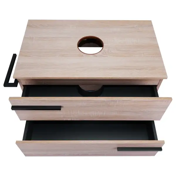 Тумба напольная Qtap Taurus 800х616х437 Whitish oak со столешницей QT2480TNT803WO Тумба напольная Qtap Taurus 800х616х437 Whitish oak со столешницей QT2480TNT803WO