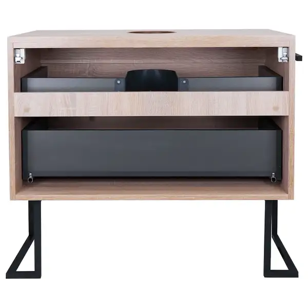 Тумба напольная Qtap Taurus 800х616х437 Whitish oak со столешницей QT2480TNT803WO Тумба напольная Qtap Taurus 800х616х437 Whitish oak со столешницей QT2480TNT803WO