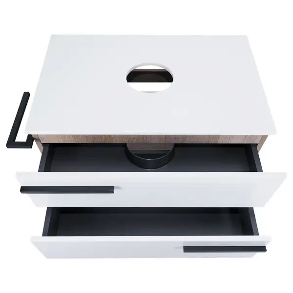 Тумба напольная Qtap Taurus 800х616х437 White/Whitish oak со столешницей QT2480TNT803WWO Тумба напольная Qtap Taurus 800х616х437 White/Whitish oak со столешницей QT2480TNT803WWO