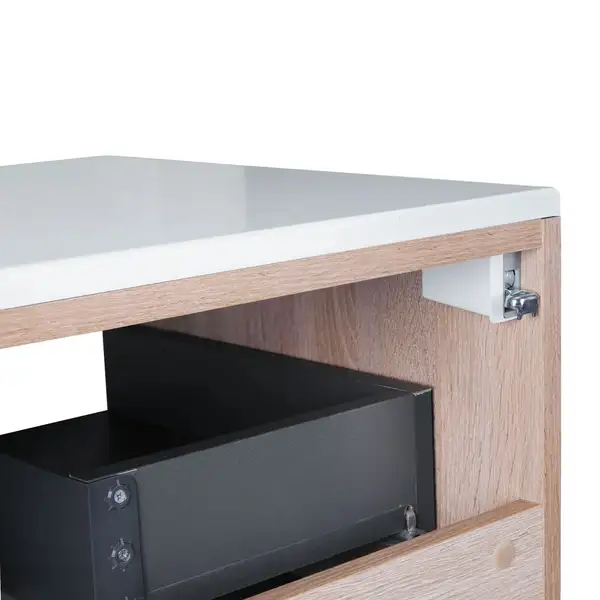Тумба напольная Qtap Taurus 800х616х437 White/Whitish oak со столешницей QT2480TNT803WWO Тумба напольная Qtap Taurus 800х616х437 White/Whitish oak со столешницей QT2480TNT803WWO