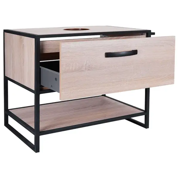 Тумба напольная Qtap Taurus 800х616х469 Whitish oak со столешницей QT2480TNT83WO Тумба напольная Qtap Taurus 800х616х469 Whitish oak со столешницей QT2480TNT83WO