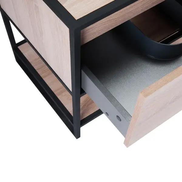 Тумба напольная Qtap Taurus 800х616х469 Whitish oak со столешницей QT2480TNT83WO Тумба напольная Qtap Taurus 800х616х469 Whitish oak со столешницей QT2480TNT83WO
