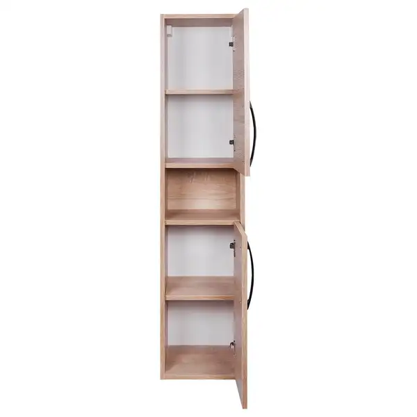 Пенал подвесной Qtap Pisces 300х1400х300 Whitish oak QT2576PP1451RWO Пенал подвесной Qtap Pisces 300х1400х300 Whitish oak QT2576PP1451RWO