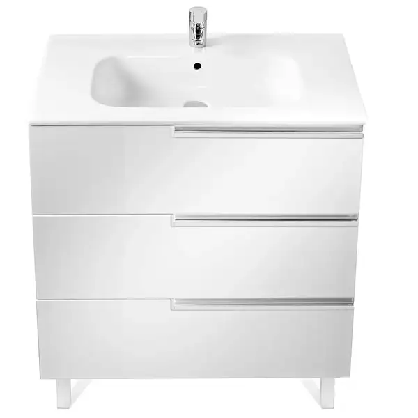 Тумба з умивальником Roca Victoria-N 80x46 білий (A855837806) Тумба з умивальником Roca Victoria-N 80x46 білий (A855837806)