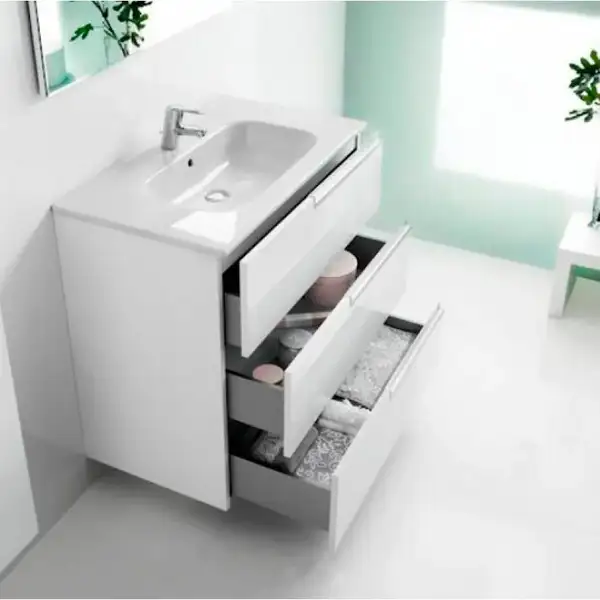 Тумба з умивальником Roca Victoria-N 80x46 білий (A855837806) Тумба з умивальником Roca Victoria-N 80x46 білий (A855837806)