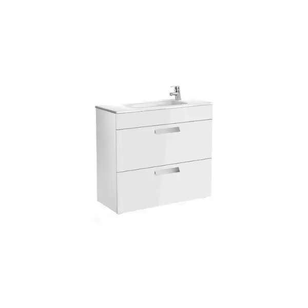 Умивальник Roca Debba 805х360 з тумбою під умивальник, білий (A855907806)