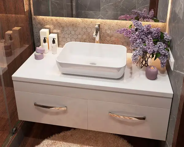 Snail Тумба «Венера» з умивальником «Тіфані» Меланіт H100 (1200КМ176H100) Snail Тумба «Венера» з умивальником «Тіфані» Меланіт H100 (1200КМ176H100)