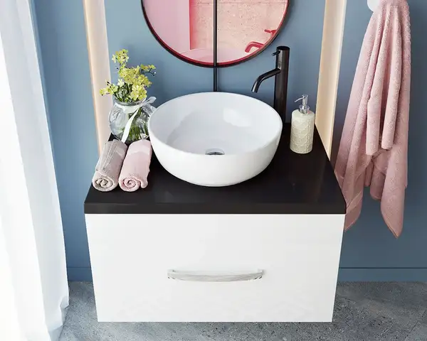 Snail Тумба «Мадлен» з умивальником «Сакура» А602М Агат МАТ (700КМ177A602M) Snail Тумба «Мадлен» з умивальником «Сакура» А602М Агат МАТ (700КМ177A602M)