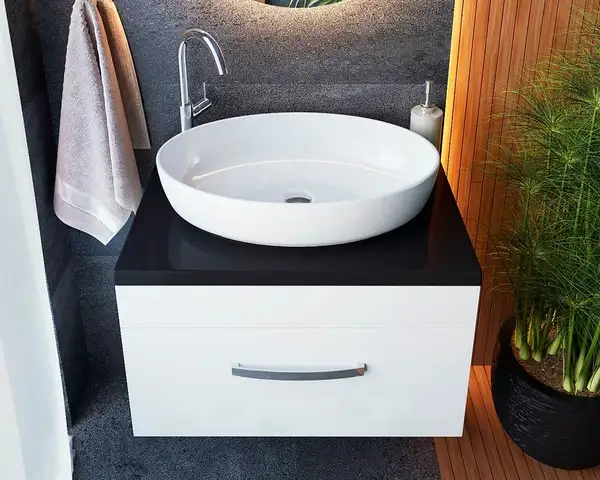 Snail Тумба «Мадлен» з умивальником «Парадіз» А700М Кава МАТ (700КМ179A700M) Snail Тумба «Мадлен» з умивальником «Парадіз» А700М Кава МАТ (700КМ179A700M)