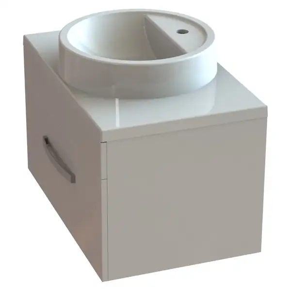 Snail Тумба «Мадлен» з умивальником «Рондо» А601М Мусон МАТ (700KM149A601M)
