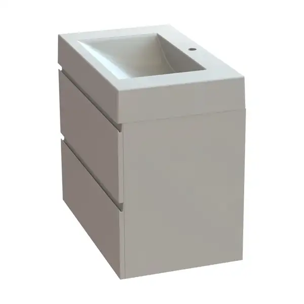 Snail Тумба «Елегія» з умивальником «Атлант» А600М Антрацит МАТ (800КМ163/800A600M)