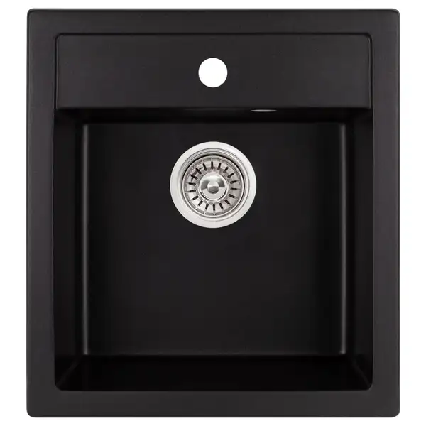 Кухонная мойка Qtap CS 5046 Black (QT5046BLA404) Кухонная мойка Qtap CS 5046 Black (QT5046BLA404)