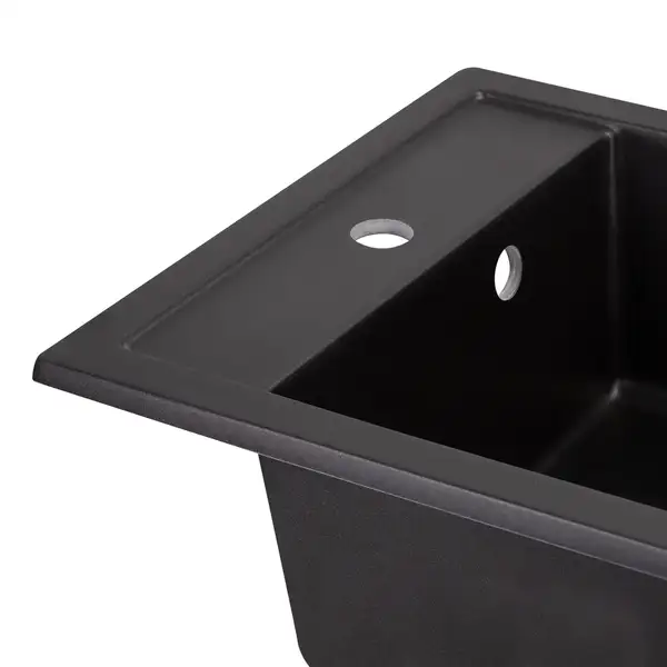 Кухонная мойка Qtap CS 5046 Black (QT5046BLA404) Кухонная мойка Qtap CS 5046 Black (QT5046BLA404)