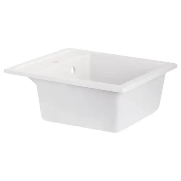 Кухонная мойка Qtap CS 5046 White (QT5046WHI650) Кухонная мойка Qtap CS 5046 White (QT5046WHI650)