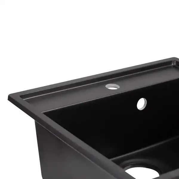 Кухонная мойка Qtap CS 5250 Black (QT5250BLA404) Кухонная мойка Qtap CS 5250 Black (QT5250BLA404)
