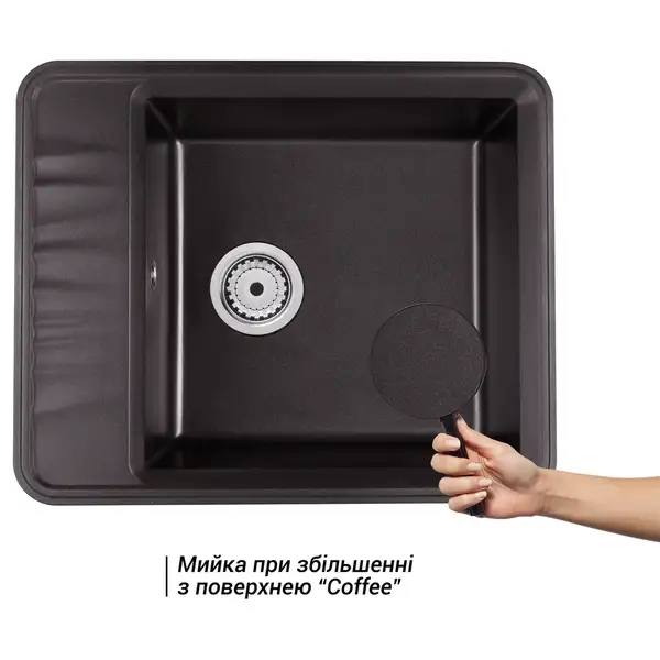 Кухонная мойка Qtap CS 6250 Coffee (QT6250COF551) Кухонная мойка Qtap CS 6250 Coffee (QT6250COF551)