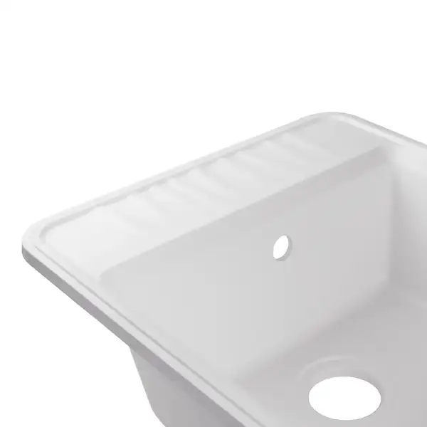Кухонная мойка Qtap CS 6250 White (QT6250WHI650) Кухонная мойка Qtap CS 6250 White (QT6250WHI650)