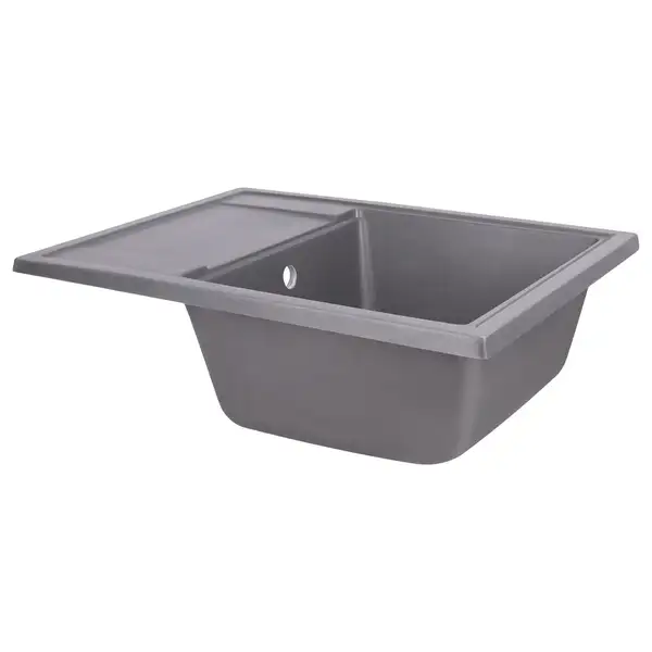 Кухонная мойка Qtap CS 6450 Grey (QT6450GRE471) Кухонная мойка Qtap CS 6450 Grey (QT6450GRE471)