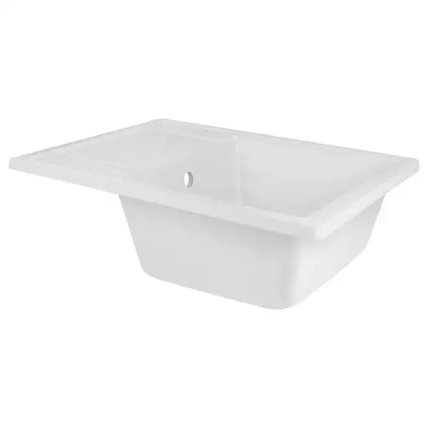 Кухонная мойка Qtap CS 6450 White (QT6450WHI650) Кухонная мойка Qtap CS 6450 White (QT6450WHI650)