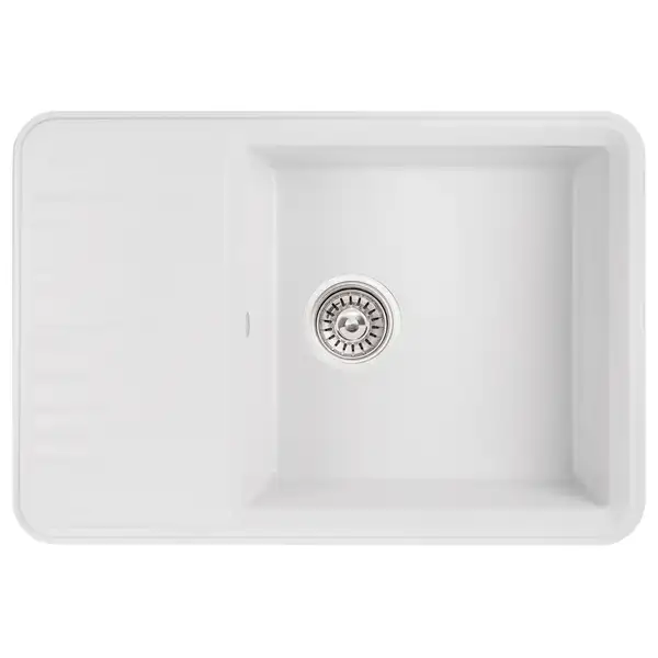 Кухонная мойка Qtap CS 7440 White (QT7440WHI650) Кухонная мойка Qtap CS 7440 White (QT7440WHI650)