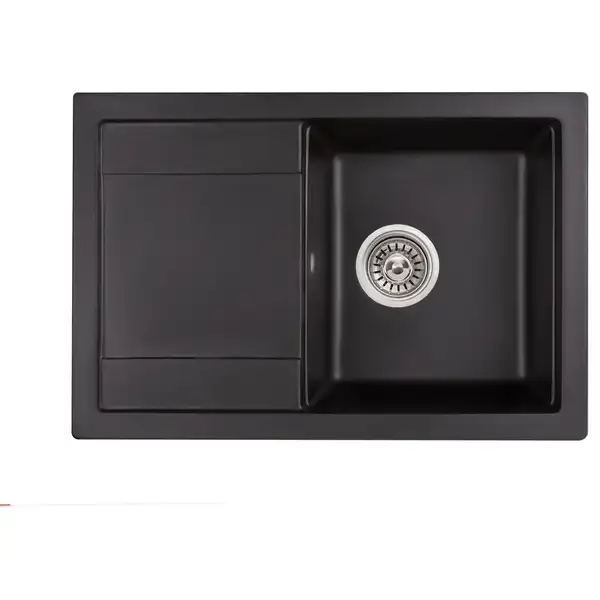 Кухонная мойка Qtap CS 7449 Black (QT7449BLA404) Кухонная мойка Qtap CS 7449 Black (QT7449BLA404)