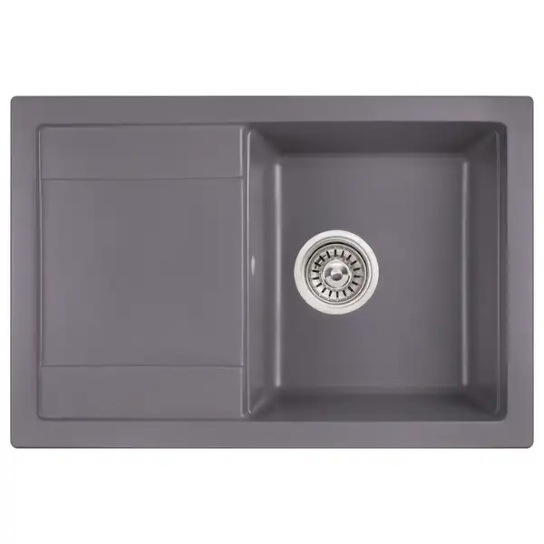 Кухонная мойка Qtap CS 7449 Grey (QT7449GRE471) Кухонная мойка Qtap CS 7449 Grey (QT7449GRE471)