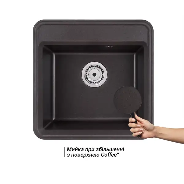 Кухонная мойка Qtap CS 5151 Coffee (QTCS5151COF) Кухонная мойка Qtap CS 5151 Coffee (QTCS5151COF)