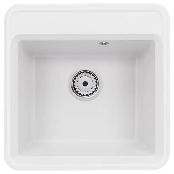 Кухонная мойка Qtap CS 5151 White (QTCS5151WHI) Кухонная мойка Qtap CS 5151 White (QTCS5151WHI)