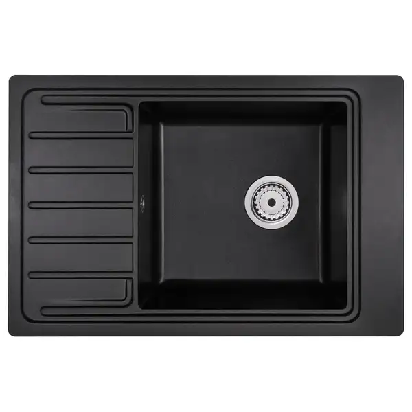 Кухонная мойка Qtap CS 7751 Black (QTCS7751BLA) Кухонная мойка Qtap CS 7751 Black (QTCS7751BLA)