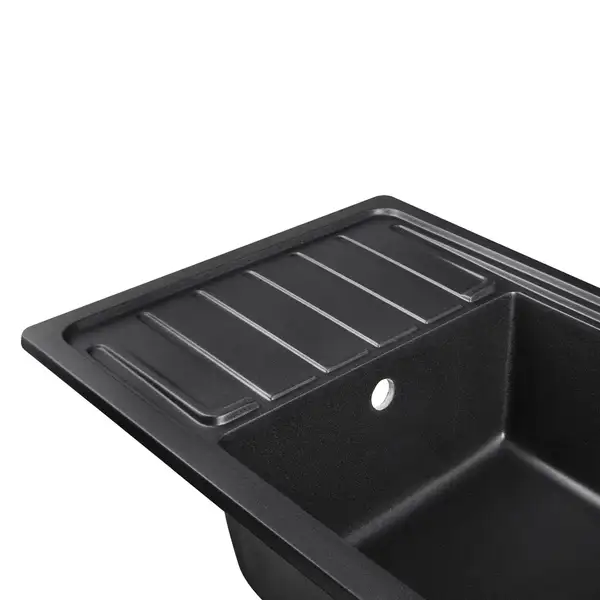 Кухонная мойка Qtap CS 7751 Black (QTCS7751BLA) Кухонная мойка Qtap CS 7751 Black (QTCS7751BLA)