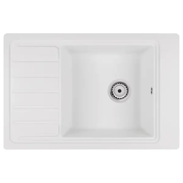 Кухонная мойка Qtap CS 7751 White (QTCS7751WHI) Кухонная мойка Qtap CS 7751 White (QTCS7751WHI)