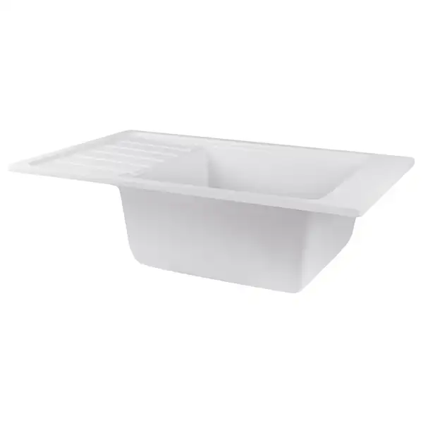 Кухонная мойка Qtap CS 7751 White (QTCS7751WHI) Кухонная мойка Qtap CS 7751 White (QTCS7751WHI)