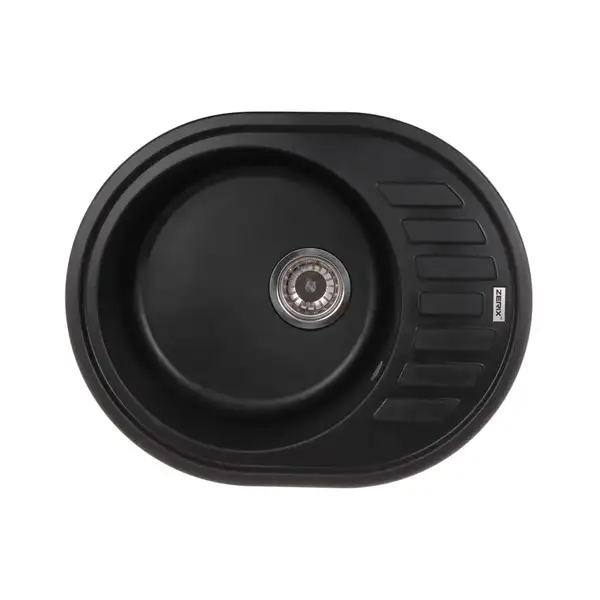 Мийка кухонна Zerix ZS-6250R-03 Чорна (ZX4548) Мийка кухонна Zerix ZS-6250R-03 Чорна (ZX4548)