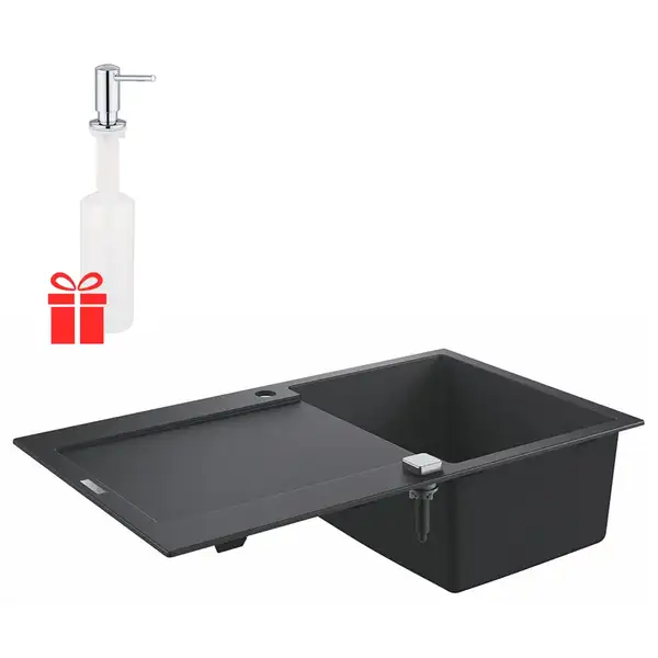 Набор Grohe мойка кухонная K500 31644AP0 + дозатор для моющего средства Contemporary 40536000 (31644AP040536000) Набор Grohe мойка кухонная K500 31644AP0 + дозатор для моющего средства Contemporary 40536000 (31644AP040536000)