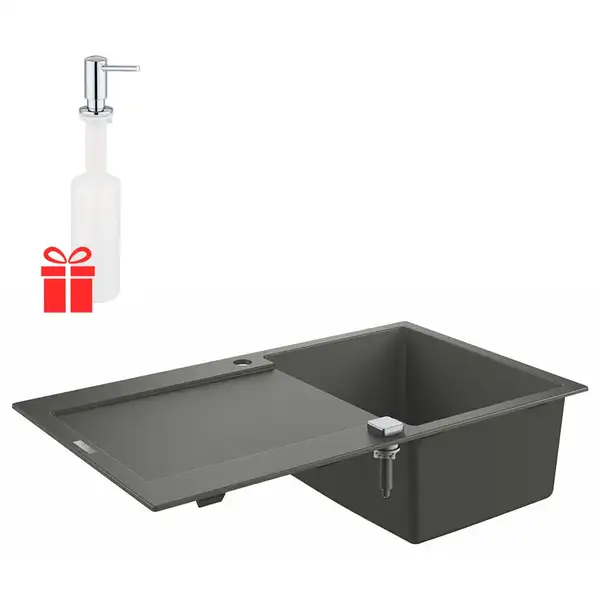 Набор Grohe мойка кухонная K500 31644AT0 + дозатор для моющего средства Contemporary 40536000 (31644AT040536000)